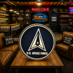 Space Force Double-Sided Light Box view 1