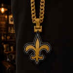 New Orleans Saints Fleur-de-lis Statement Chain view 2