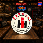 International Harvester 3D Printed LED Lightbox view 1