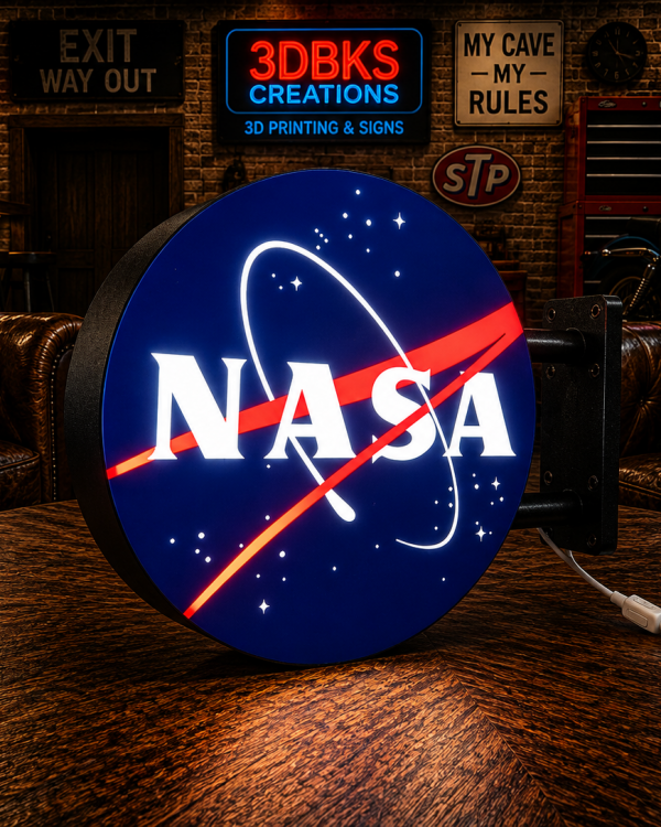 NASA "Meatball" 3D Printed LED Lightbox